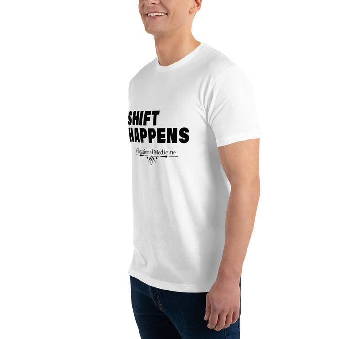 Shift Happens (White) Short Sleeve T-shirt