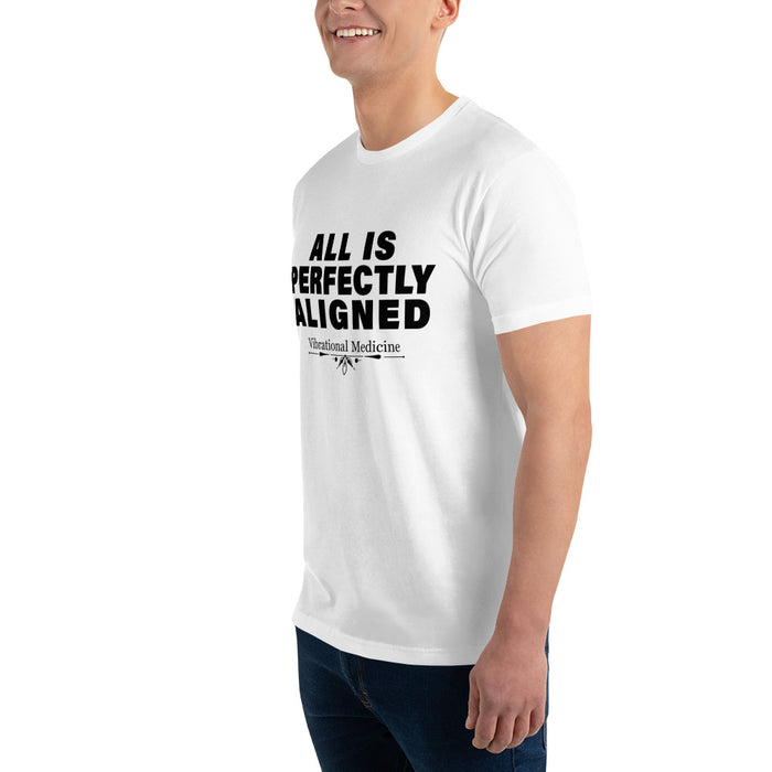 All Is Perfectly Aligned (White) Short Sleeve T-shirt