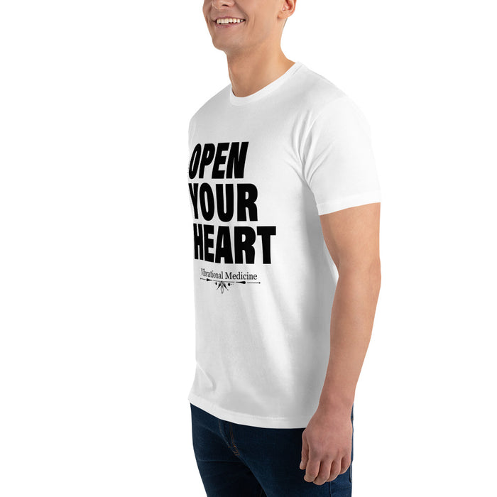 Open Your Heart (White) Short Sleeve T-shirt