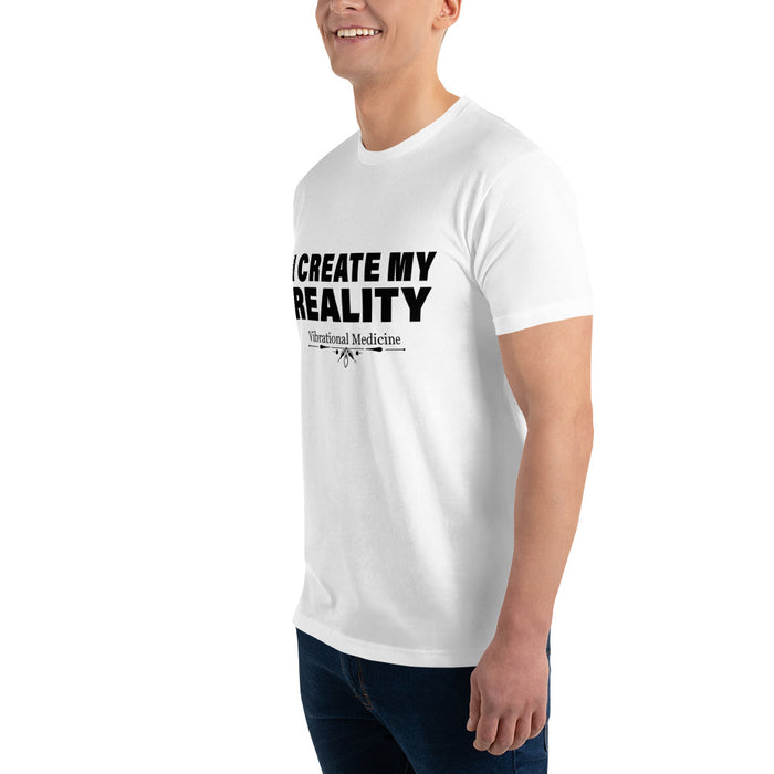 I Create My Reality (White) Short Sleeve T-shirt