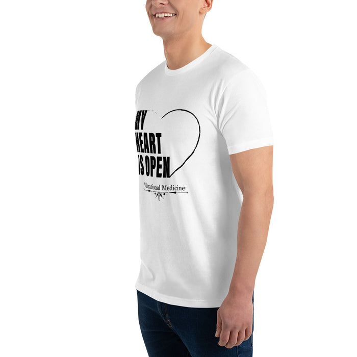 My Heart Is Open (White) Short Sleeve T-shirt