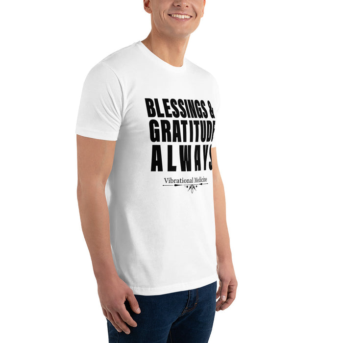 Blessings & Gratitude Always (White) Short Sleeve T-shirt