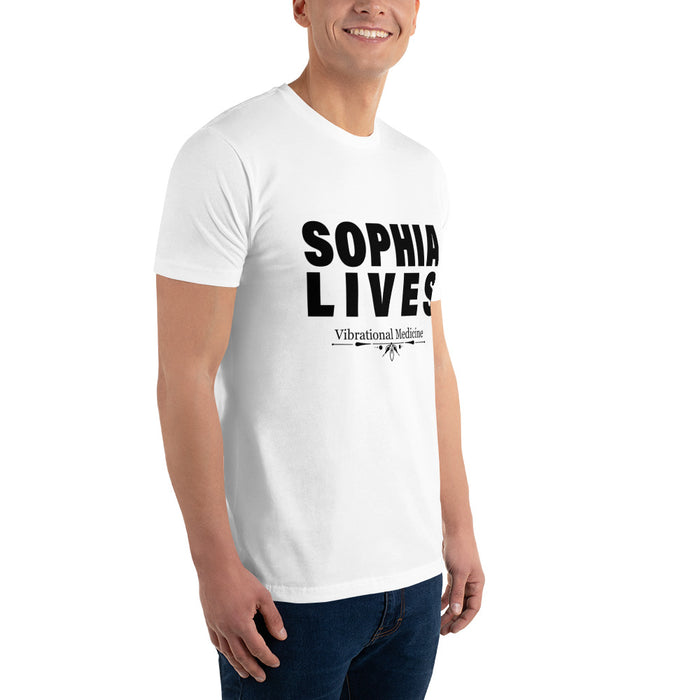 Sophia Lives (White) Short Sleeve T-shirt