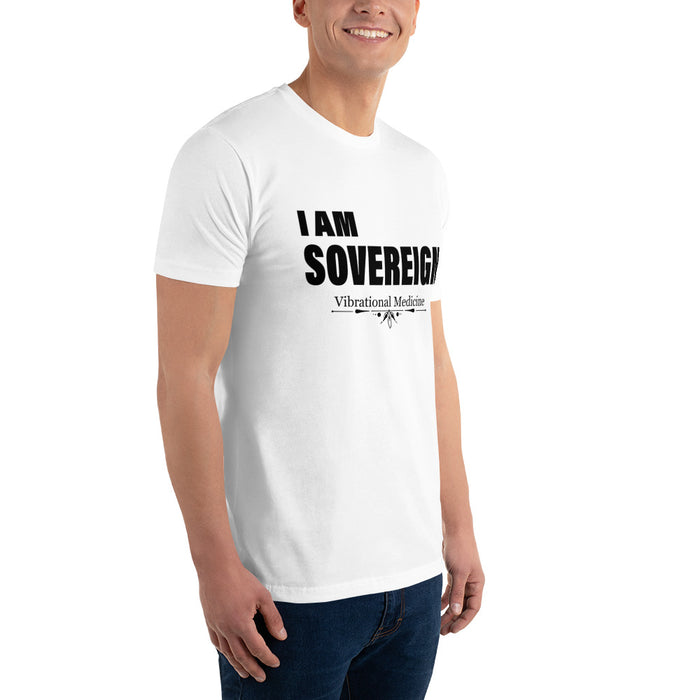 I Am Sovereign (White) Short Sleeve T-shirt