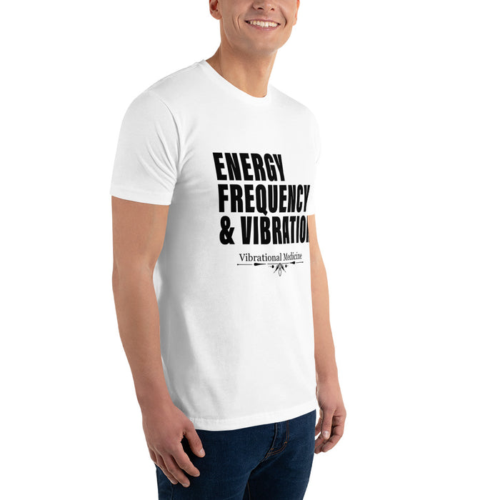 Energy, Frequency & Vibration (White) Short Sleeve T-shirt