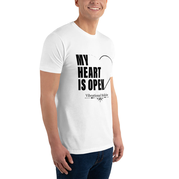 My Heart Is Open (White) Short Sleeve T-shirt