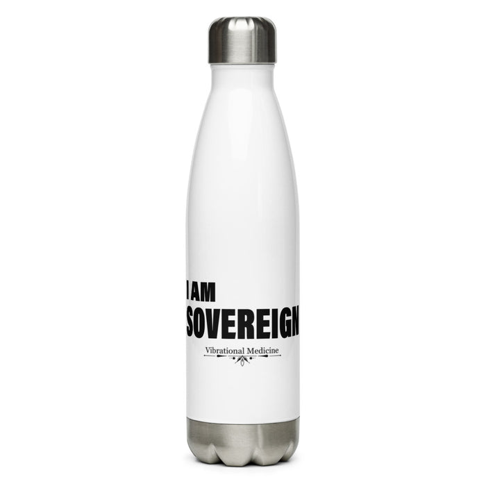 I Am Sovereign Stainless Steel Water Bottle