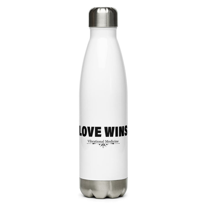 Love Wins Stainless Steel Water Bottle