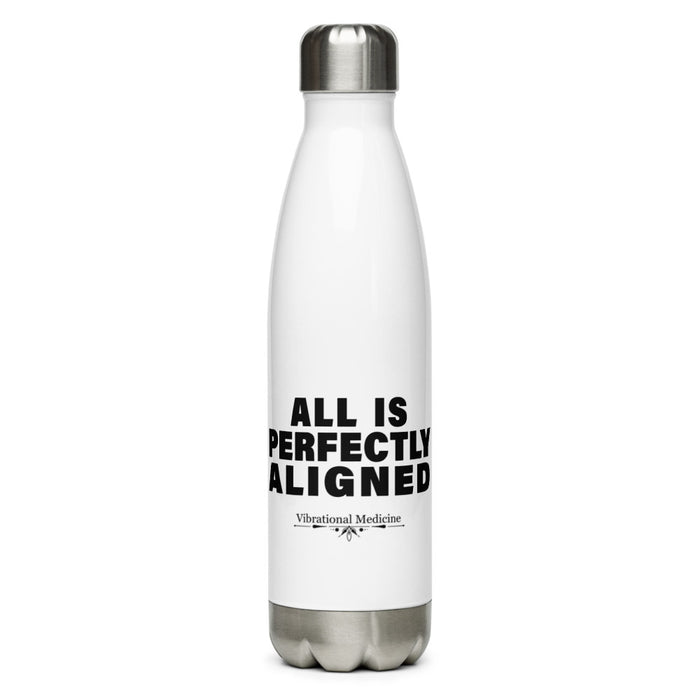 All Is Perfectly Aligned Stainless Steel Water Bottle