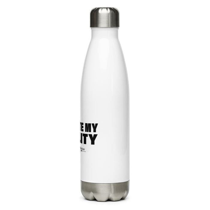 I Create My Reality Stainless Steel Water Bottle