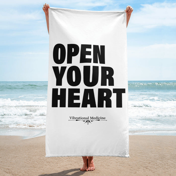 Open Your Heart Towel