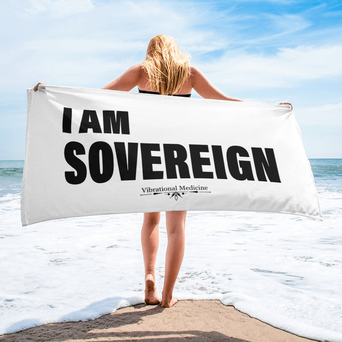 I Am Sovereign Towel