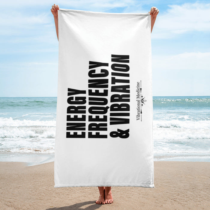 Energy, Frequency & Vibration Towel