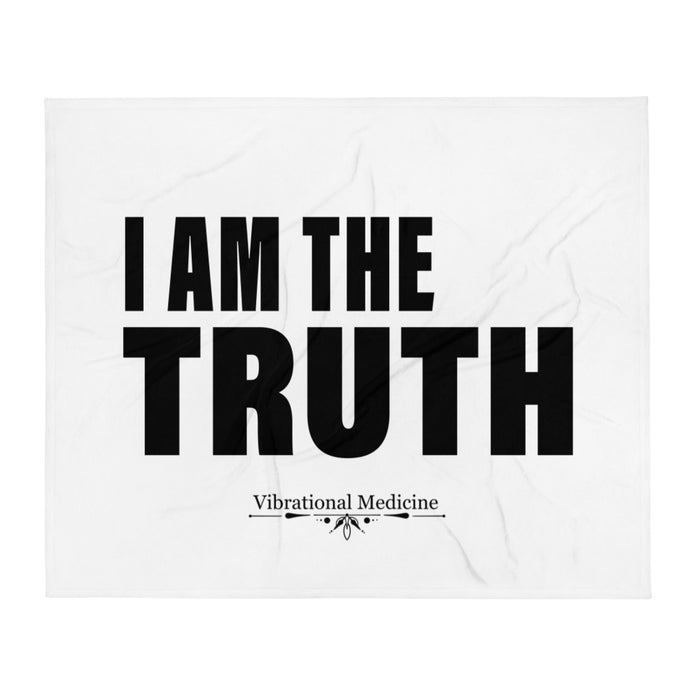 I Am The Truth Throw Blanket