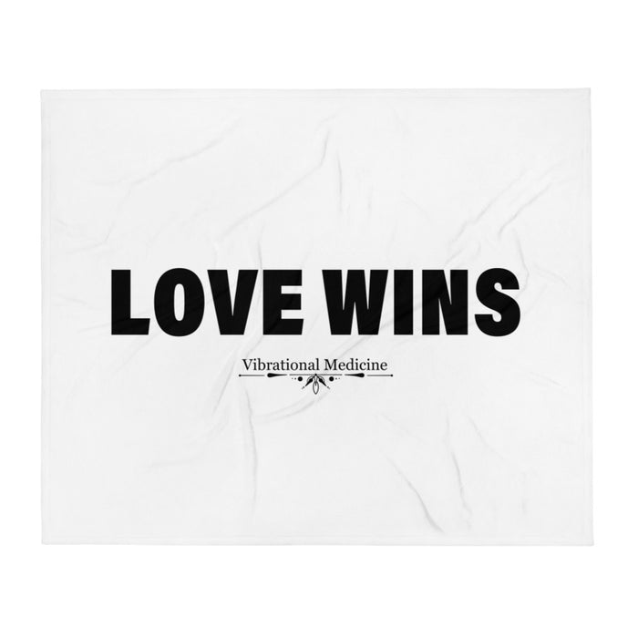 Love Wins Throw Blanket