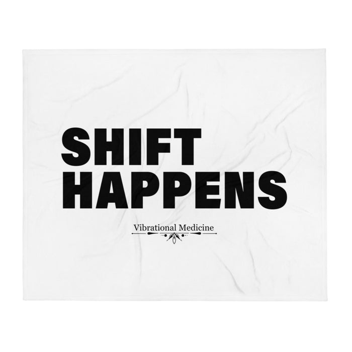 Shift Happens Throw Blanket