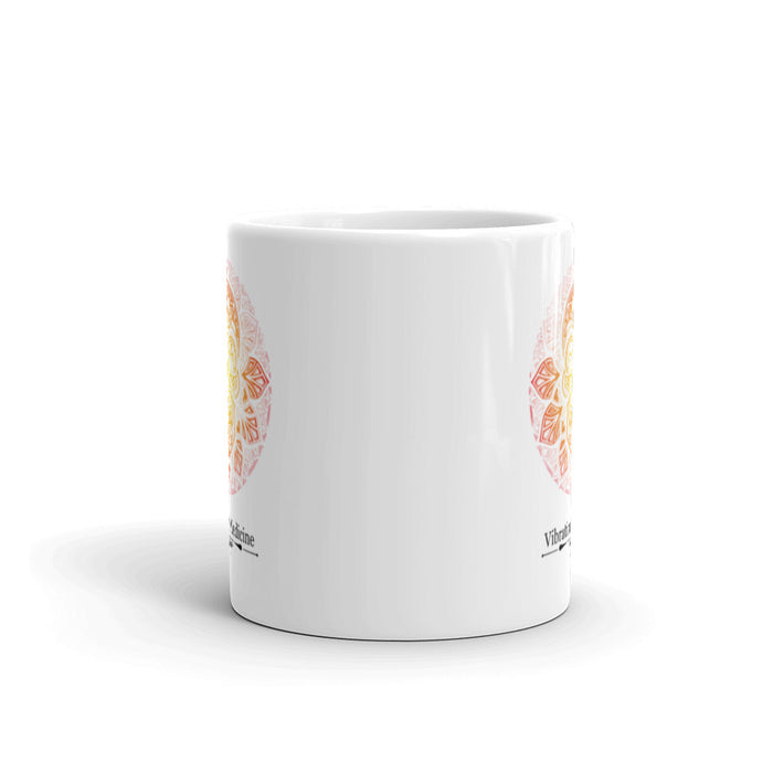 Sacred Skull White Glossy Mug