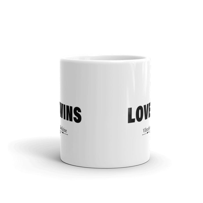 Love Wins White Glossy Mug