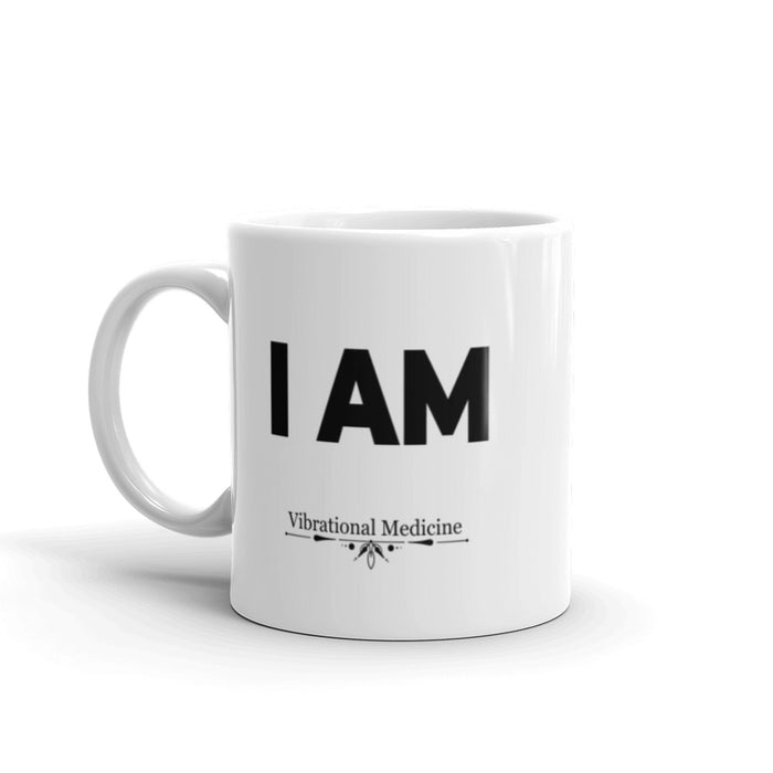 I Am White Glossy Mug