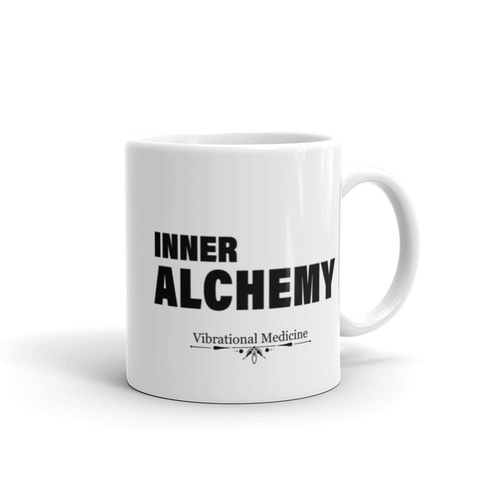 Inner Alchemy White Glossy Mug