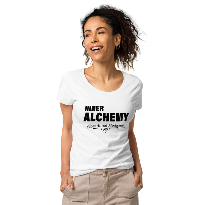 Inner Alchemy (White) Women’s basic organic t-shirt