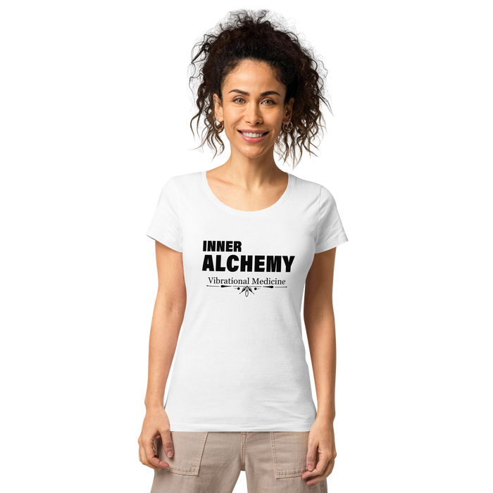 Inner Alchemy (White) Women’s basic organic t-shirt